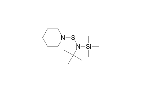 1-Piperidinesulfenamide, N-(1,1-dimethylethyl)-N-(trimethylsilyl)-