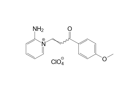 2-amino-1-[2-(p-anisoyl)vinyl]pyridinium perchlorate