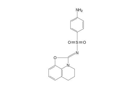 N^1-(5,6-DIHYDRO-2H,4H-OXAZOLO[5,4,3-ij]QUINOLIN-2-YLIDENE)SULFANILAMIDE
