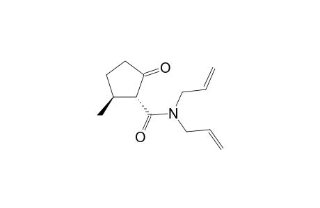 N,N-Diallyl-5-methyl-2-oxocyclopentaanecarboxamide