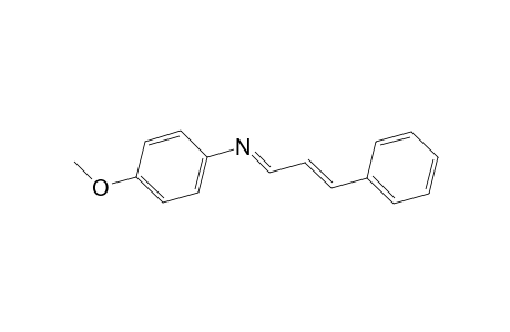 4-Methoxy-N-(3-phenyl-2-propenylidene)aniline