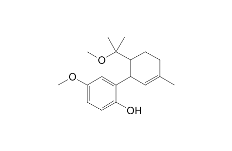 3-[2-Hydroxy-5-methoxyphenyl]-4-[1,1-dimethyl-1-methoxymethyl]-1-methylcyclohexene