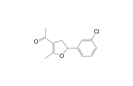 3-Acetyl-2-methyl-5-(3-chlorophenyl)-4,5-dihydrofuran