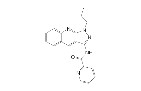 N-(1-propyl-1H-pyrazolo[3,4-b]quinolin-3-yl)-2-pyridinecarboxamide