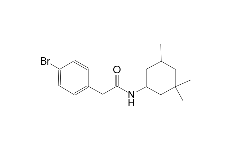 2-(4-bromophenyl)-N-(3,3,5-trimethylcyclohexyl)acetamide