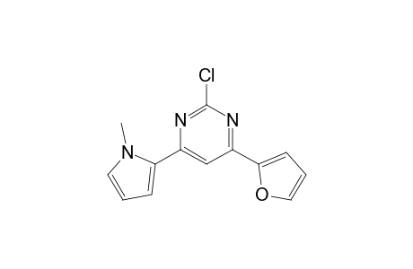2-Chloro-6-(2''-furanyl)-4-(1'-methyl-2'-pyrrolyl)pyrimidine