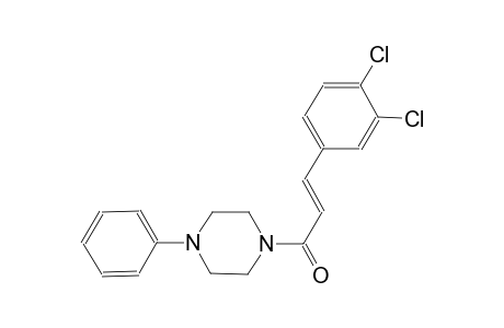 1-[(2E)-3-(3,4-dichlorophenyl)-2-propenoyl]-4-phenylpiperazine