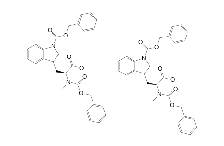 N,N-BIS-CARBONYLBENZYLOXY-3-(R,S)-3-[2-(S)-2-CARBOXY-2-METHYLAMINO-ETHYL]-N-METHYL-2,3-DIHYDROINDOLE