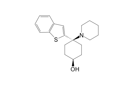 cis-4-(2-Benzo[b]thiopheneyl)-4-piperidinocyclohexanol