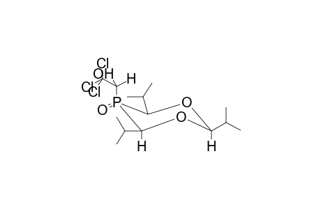 5-(2',2',2'-TRICHLORO-1'-HYDROXYETHYL)-5-OXO-2,4,6-TRIISOPROPYL-1,3,5-DIOXAPHOSPHORINANE