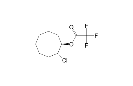 (+/-)-TRANS-1-CHLORO-2-TRIFLUOROACETOXYCYCLOOCTANE
