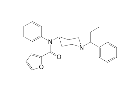 N-Phenyl-N-[1-(1-phenylpropyl)piperidin-4-yl]furan-2-carboxamide