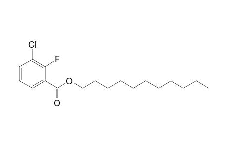 3-Chloro-2-fluorobenzoic acid, undecyl ester