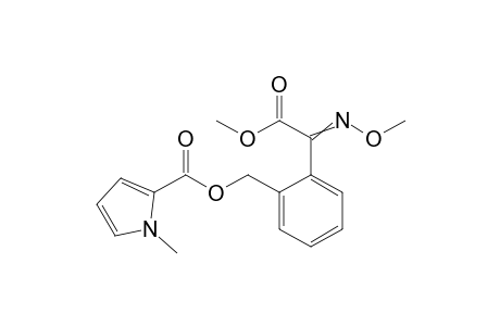1H-Pyrrole-2-carboxylic acid, 1-methyl-, [2-[2-methoxy-1-(methoxyimino)-2-oxoethyl]phenyl]methyl ester