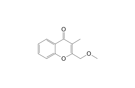 2-(methoxymethyl)-3-methyl-1-benzopyran-4-one