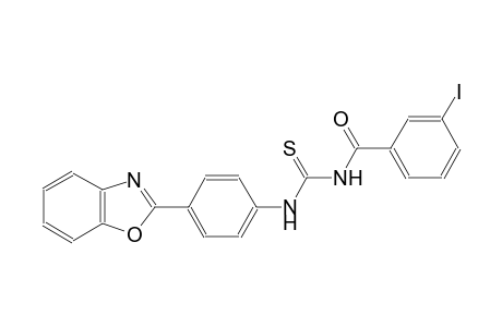 N-[4-(1,3-benzoxazol-2-yl)phenyl]-N'-(3-iodobenzoyl)thiourea