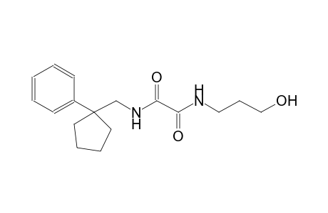 N~1~-(3-hydroxypropyl)-N~2~-[(1-phenylcyclopentyl)methyl]ethanediamide