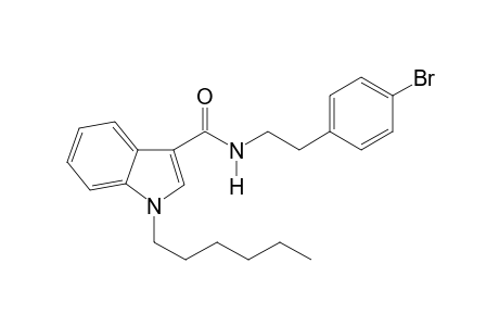 N-[2-(4-Bromophenyl)ethyl]-1-hexyl-1H-indole-3-carboxamide