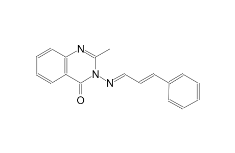 2-methyl-3-{[(E,2E)-3-phenyl-2-propenylidene]amino}-4(3H)-quinazolinone