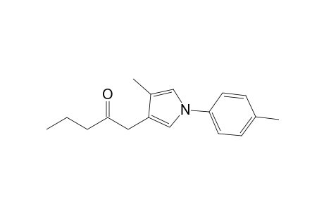 1-[4-methyl-1-(4-methylphenyl)-3-pyrrolyl]-2-pentanone