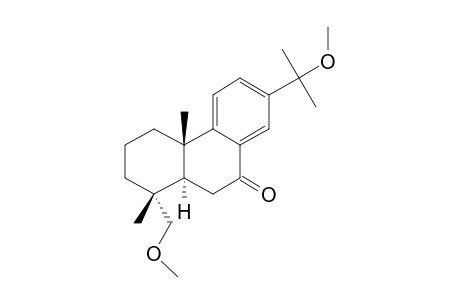 15,18-Dihydroxy-8,11,13-abietatrien-7-one, dimethyl ether