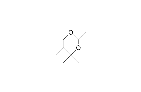 trans-2,4,4,5-TETRAMETHYL-m-DIOXANE
