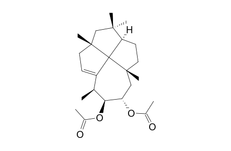13.alpha.-Acetyl-lauren-1-en-14.beta.-yl-acetate