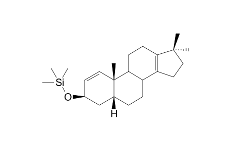 17,17-Dimethyl-18-nor-5.beta.-androsta-1,13-dien-3.beta.-ol, O-TMS