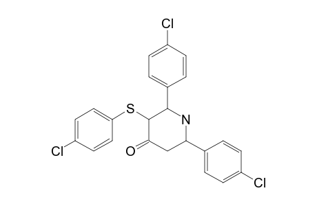 2,6-DI-(PARA-CHLOROPHENYL)-3-(PARA-CHLOROPHENYLTHIO)-PIPERIDIN-4-ONE