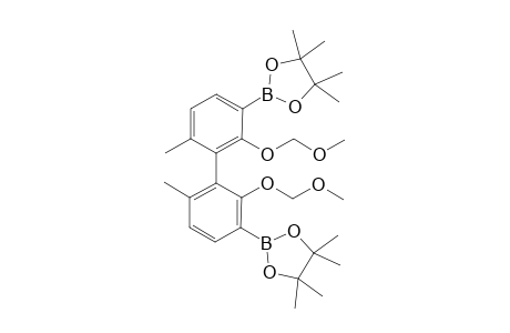 (S)-2,2'-(Bis(methoxymethoxy)-6,6'-dimethyl-1,1'-biphenyl-3,3'-diyl)bis(4,4,5,5-tetramethyl-1,3,2-dioxaborolane)