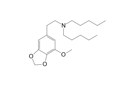 N,N-Dipentyl-3-methoxy-4,5-methylenedioxyphenethylamine
