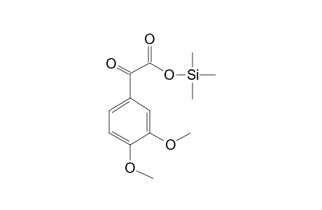 Trimethylsilyl (3,4-dimethoxyphenyl)(oxo)acetate