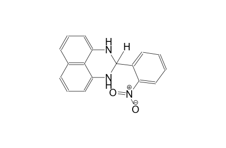 1H-perimidine, 2,3-dihydro-2-(2-nitrophenyl)-