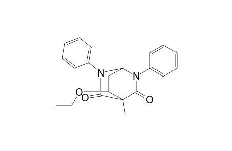 8-Ethoxy-4-methyl-2,6-diphenyl-2,6-diazabicyclo[2.2.2]octane-3,5-dione