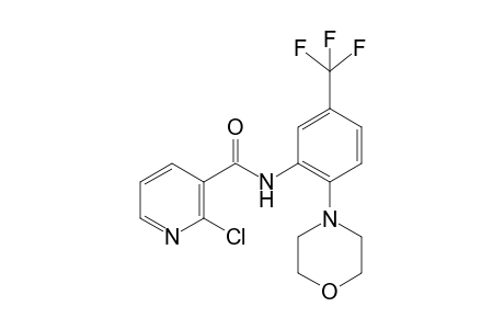 2-Chloro-N-[2-(4-morpholinyl)-5-(trifluoromethyl)phenyl]nicotinamide