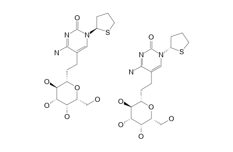 (2''R/S)-3,7-ANHYDRO-1,2-DIDEOXY-1-[1-(THIOLAN-2-YL)-CYTOSIN-5-YL]-D-GLYCERO-D-GALACTO-OCTITOL
