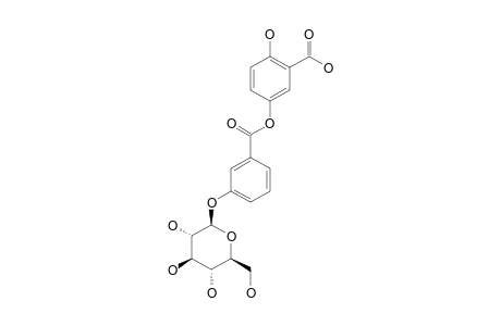 5-(3'-O-BETA-D-GLUCOPYRANOSYL)-BENZOYLOXYGENTISIC-ACID