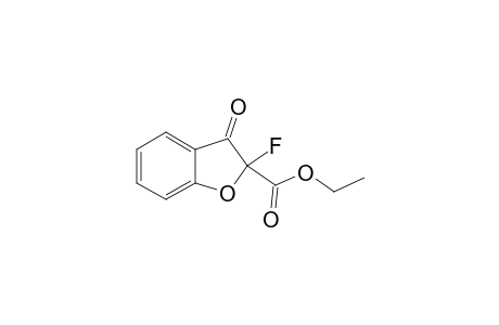 2-ETHOXYCARBONYL-2-FLUORO-COUMARANONE