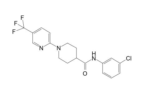 Piperidine-4-carboxamide, 1-[(5-trifluoromethyl)-2-pyridyl]-N-(3-chlorophenyl)-