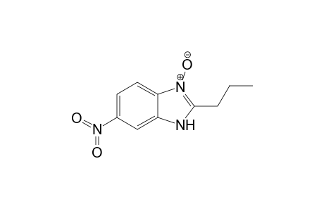 7-Nitro-2-n-propylbenzimidazole-3-oxide