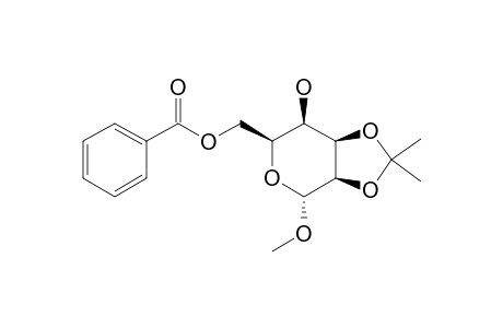 METHYL-6-O-BENZOYL-2,3-O-ISOPROPYLIDENE-ALPHA-D-TALOPYRANOSIDE
