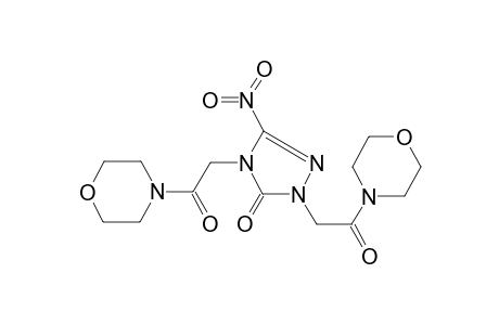2,4-bis(2-keto-2-morpholino-ethyl)-5-nitro-1,2,4-triazol-3-one