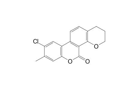 9-Chloro-2,3-dihydro-8-methyl-1H-4,6-dioxachrysen-5-one