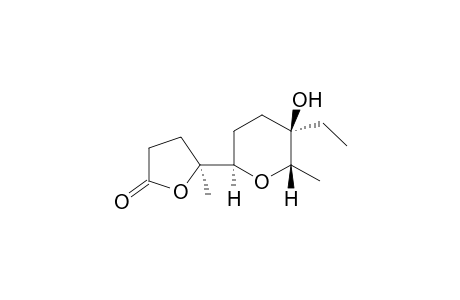 (S)-4-[(2R,5R,6S)-5-Hydroxy-5-ethyl-6-methyltetrapyran-2-yl]pentan-4-olide