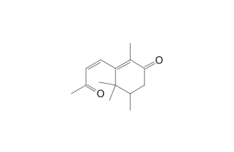 2-Cyclohexen-1-one, 2,4,4,5-tetramethyl-3-(3-oxo-1-butenyl)-, (Z)-(.+-.)-
