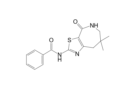 N-(7,7-Dimethyl-4-oxo-5,6,7,8-tetrahydro-4H-thiazolo[5,4-c]azepin-2-yl)-benzamide