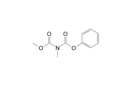 N-carbomethoxy-N-methyl-carbamic acid phenyl ester