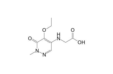 N-(1,6-dihydro-5-ethoxy-1-methyl-6-oxo-4-pyridazinyl)glycine