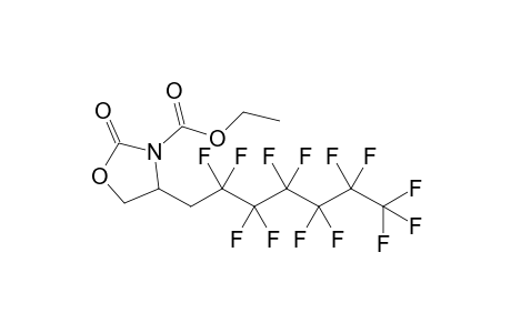 Ethyl 2-Oxo-4-(2,2,3,3,4,4,5,5,6,6,7,7,7-tridecafluoroheptyl)oxazolidine-3-carboxylate