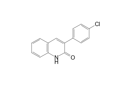 3-(4-Chlorophenyl)quinolin-2(1H)-one
